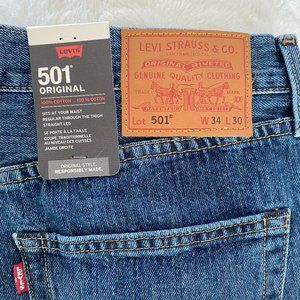 Men's 501 Original Levi's (W 34 x L 30)